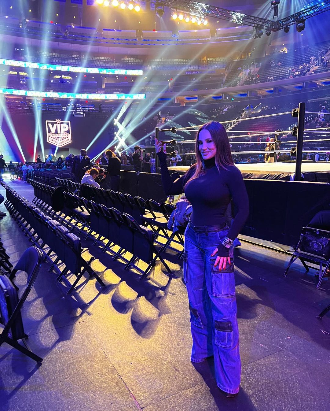 Lisa Ann WWE Live Event MSG Madison Square Garden December 26 2023