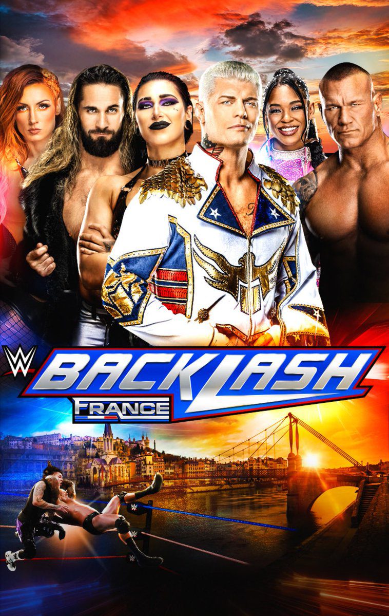 WWE Backlash France 2024 Official Poster
