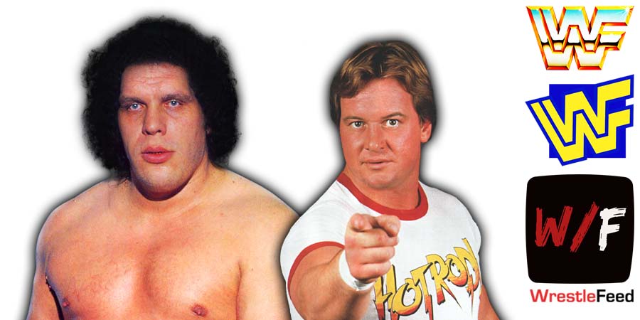 Andre The Giant And Rowdy Roddy Piper Article Pic History WrestleFeed App