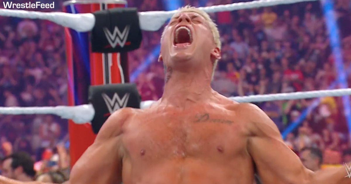 Cody Rhodes Wins The Men's Royal Rumble 2024 Match WrestleFeed App