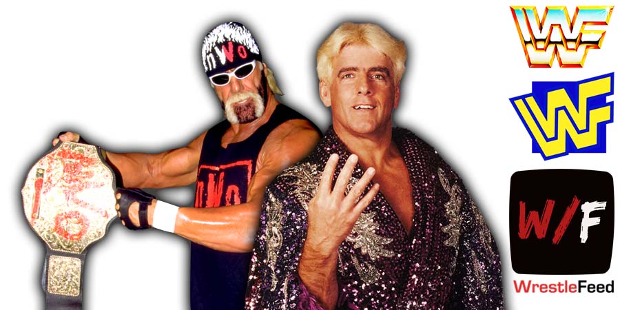 Hollywood Hulk Hogan And Ric Flair Article Pic History WrestleFeed App