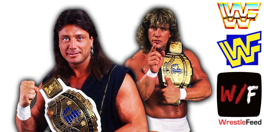 Marty Jannetty And The Texas Tornado Kerry Von Erich Article Pic History WrestleFeed App