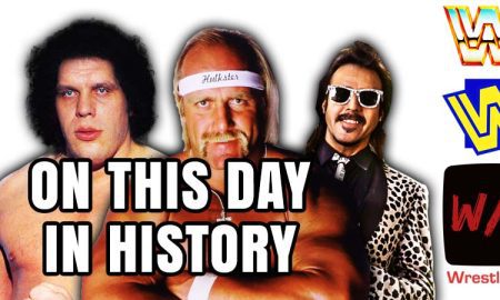 On This Day In History Andre The Giant 1983 Hulk Hogan 80s Jimmy Hart Mouth Of The South Article Pic WWF WrestleFeed App