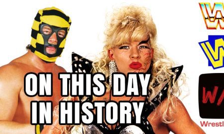 On This Day In Wrestling History January 12th Brian Blair Luna Vachon WWF WrestleFeed App