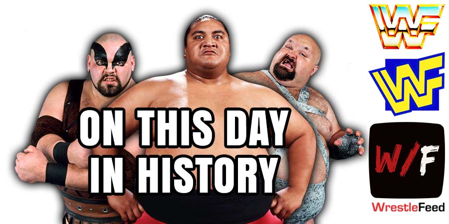 On This Day In Wrestling History January 16th Article Pic Mantaur Yokozuna Bastion Booger WrestleFeed App