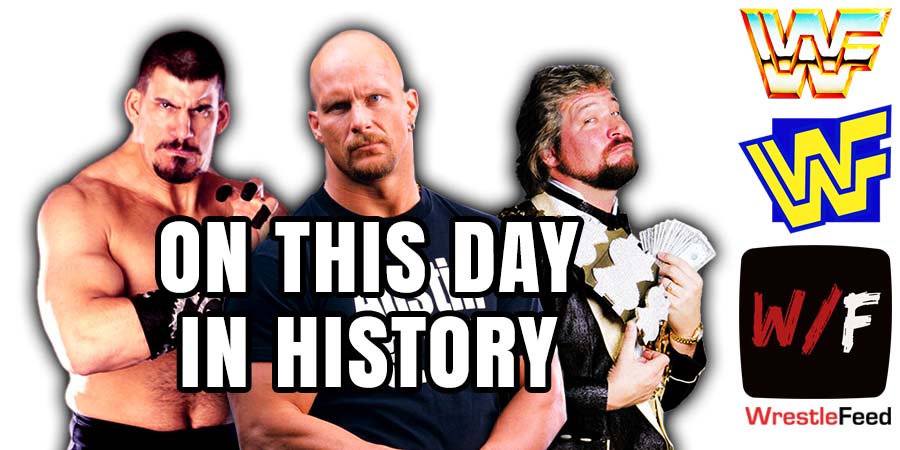 On This Day In Wrestling History January 18th Article Pic Kurrgan Stone Cold Steve Austin Ted DiBiase WrestleFeed App