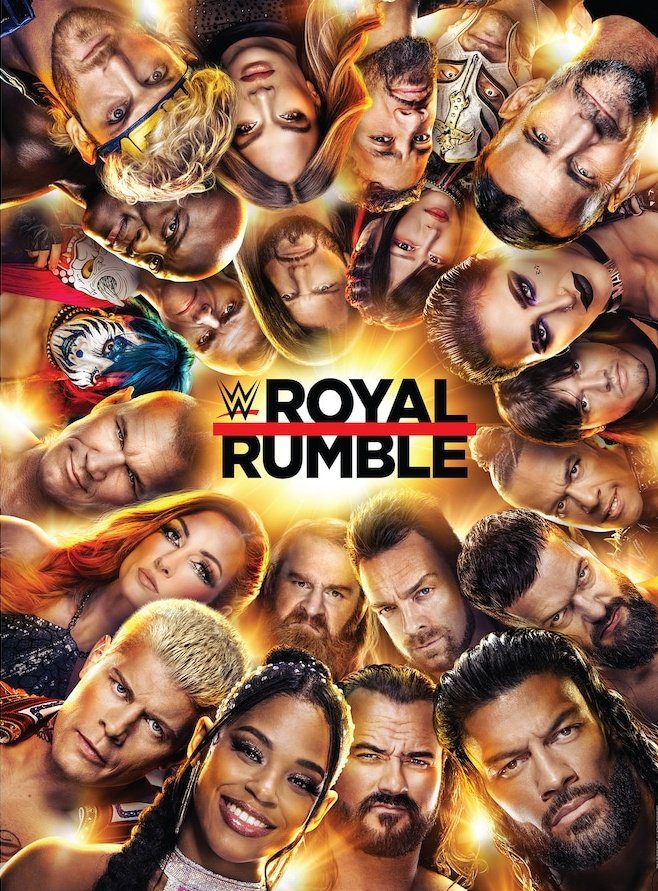 Seth Rollins Charlotte Flair Removed From WWE Royal Rumble 2024 Poster