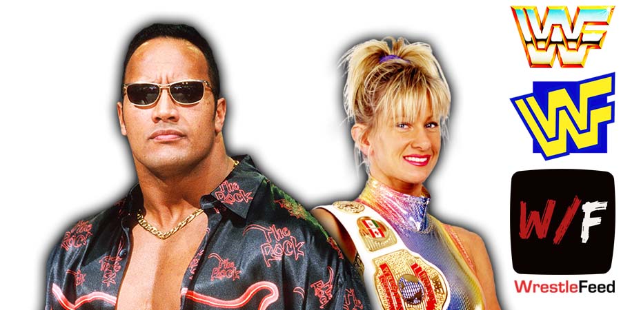 The Rock And Alundra Blayze Madusa Article Pic History WrestleFeed App