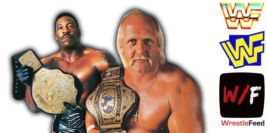 Booker T WCW And Hulk Hogan WWF Champion Article Pic History WrestleFeed App