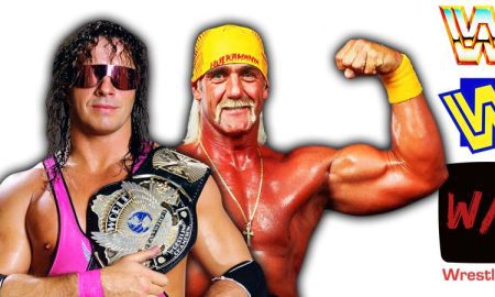 Bret Hart Hitman And Hulk Hogan WWF Article Pic History WrestleFeed App