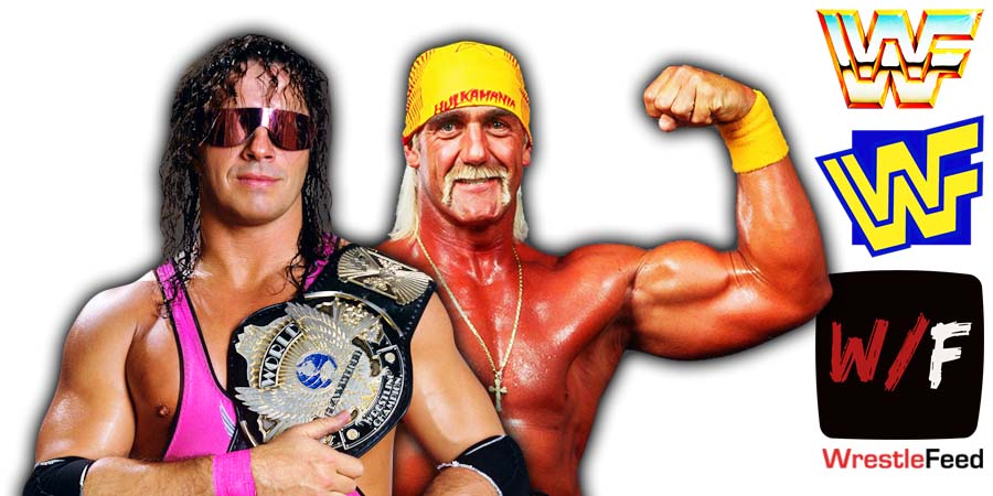 Bret Hart Hitman And Hulk Hogan WWF Article Pic History WrestleFeed App