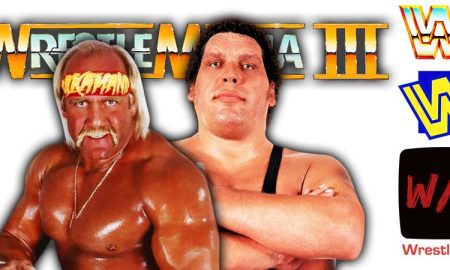 Hulk Hogan And Andre The Giant WrestleMania III Article Pic History WrestleFeed App
