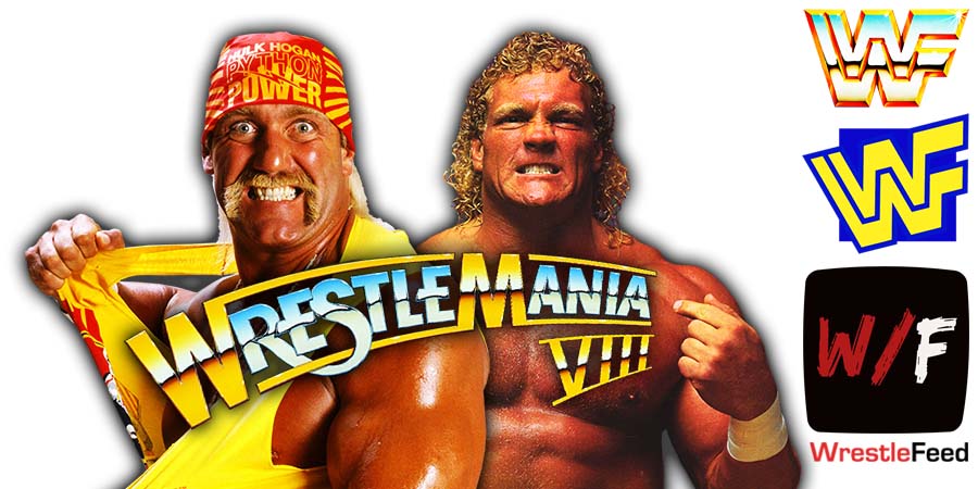Hulk Hogan Vs Sid Justice WWF WrestleMania VIII Article Pic History WrestleFeed App
