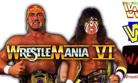 Hulk Hogan Vs The Ultimate Warrior WrestleMania VI WWF Article Pic History WrestleFeed App