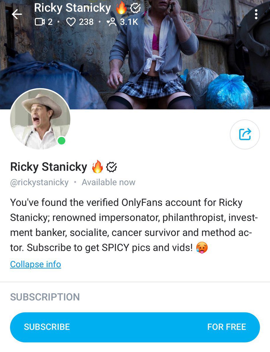 John Cena Ricky Stanicky Joins OnlyFans Only Fans OF