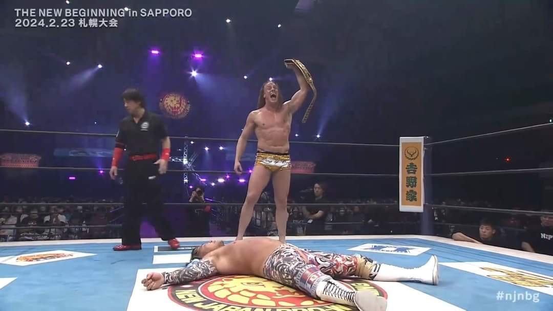 Matt Riddle Wins NJPW TV Championship
