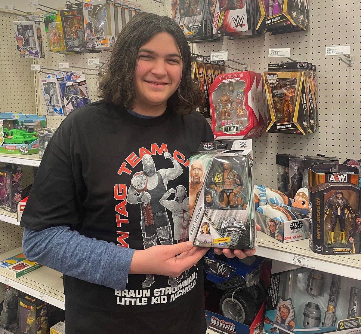 Nicholas WWE Tag Team Champion Grown Up February 2024