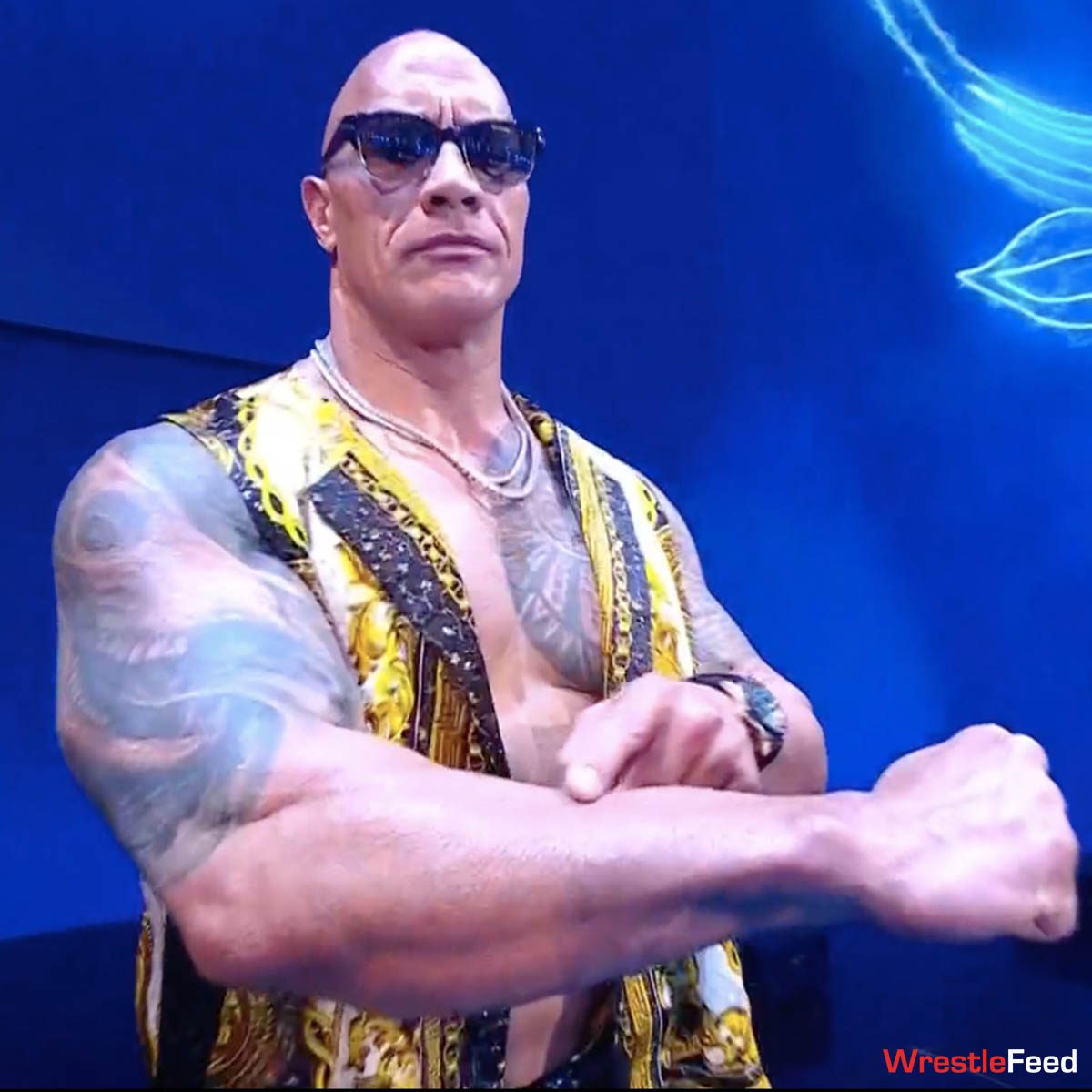 The Rock Dwayne Johnson New Look WWE SmackDown February 16 2024 WrestleFeed App