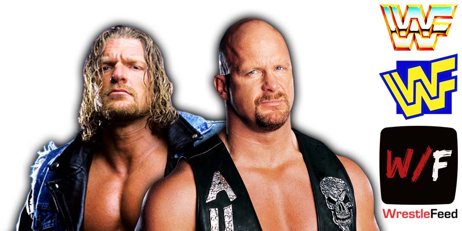 Triple H HHH And Stone Cold Steve Austin WWF Article Pic History WrestleFeed App
