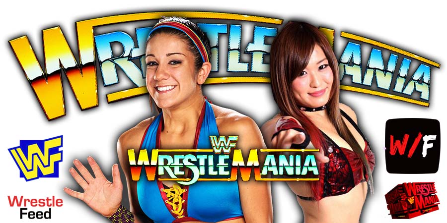 Bayley Vs Iyo Sky WrestleMania 1 WrestleFeed App