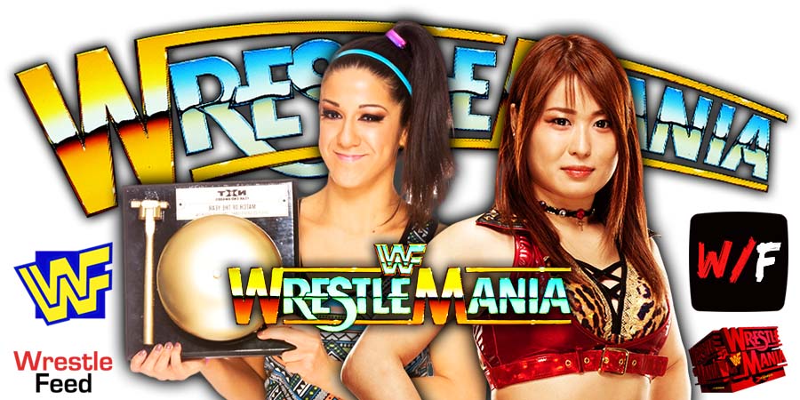Bayley Vs Iyo Sky WrestleMania 4 WrestleFeed App