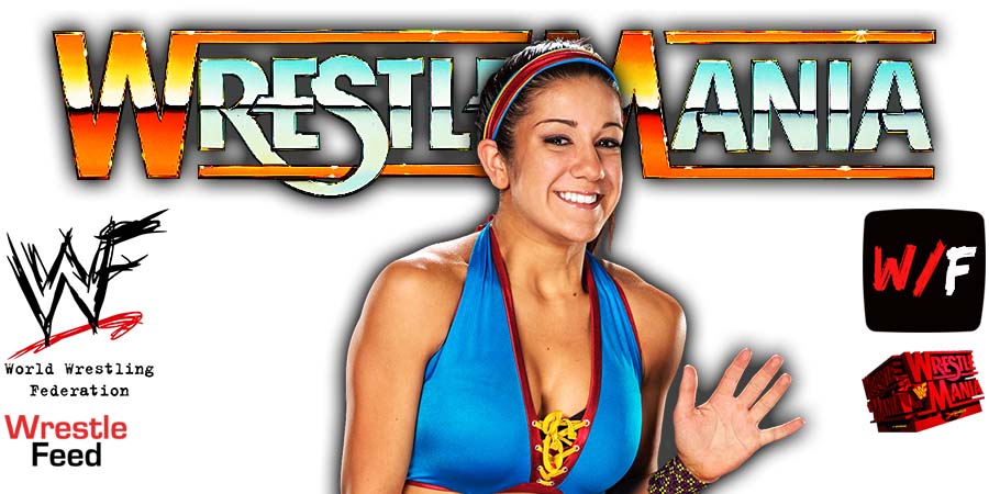 Bayley WrestleMania 3 WrestleFeed App