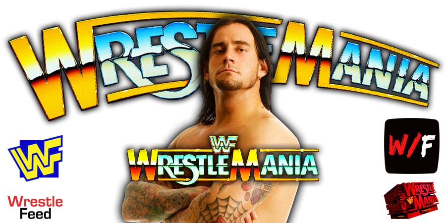 CM Punk WrestleMania WWE 3 WrestleFeed App