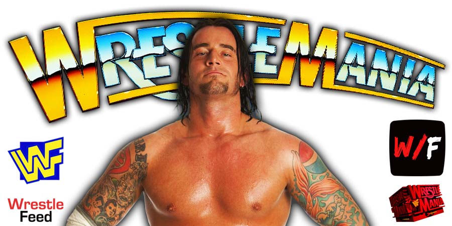 CM Punk WrestleMania WWE 4 WrestleFeed App