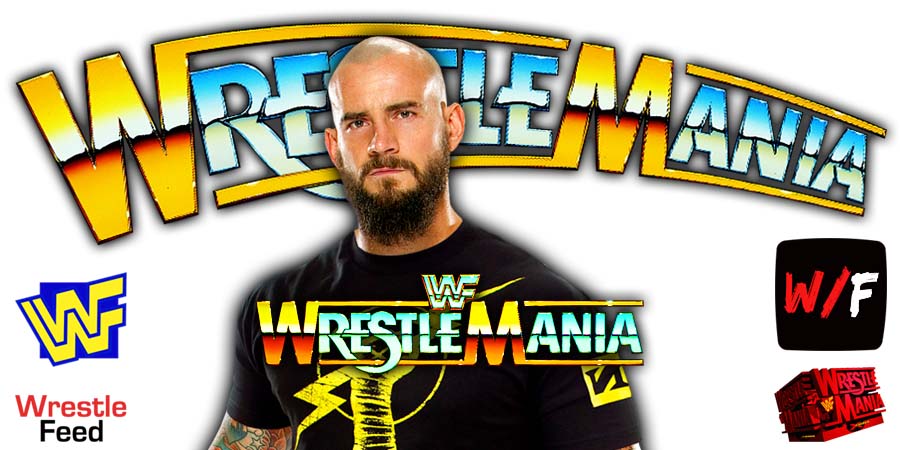 CM Punk WrestleMania WWE 5 WrestleFeed App