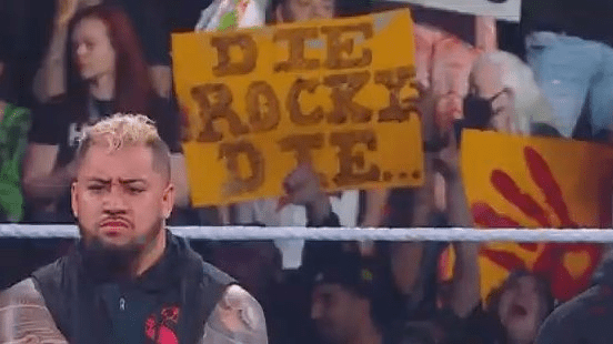 Die Rocky Die Sign WWE SmackDown March 1 2024