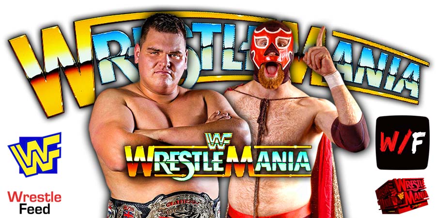 Gunther WALTER Vs Sami Zayn WrestleMania 2 WrestleFeed App