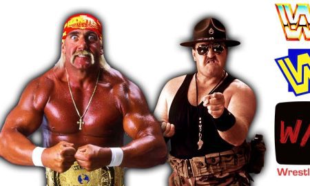 Hulk Hogan And Sgt Slaughter WWF Article Pic History WrestleFeed App