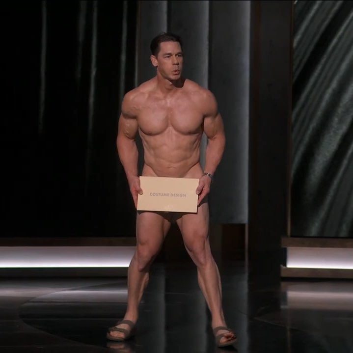 John Cena Naked Without Clothes The Oscars 2024