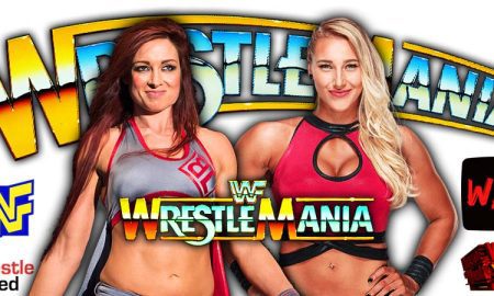 Rhea Ripley Vs Becky Lynch WrestleMania 4 WrestleFeed App