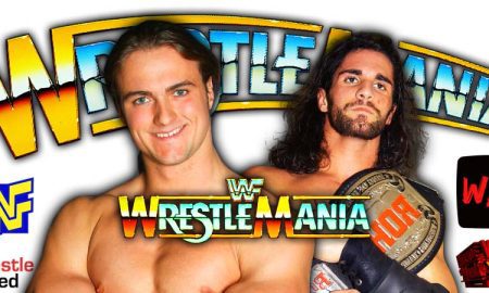 Seth Rollins Vs Drew McIntyre WrestleMania 3 WrestleFeed App