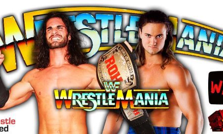 Seth Rollins Vs Drew McIntyre WrestleMania 4 WrestleFeed App