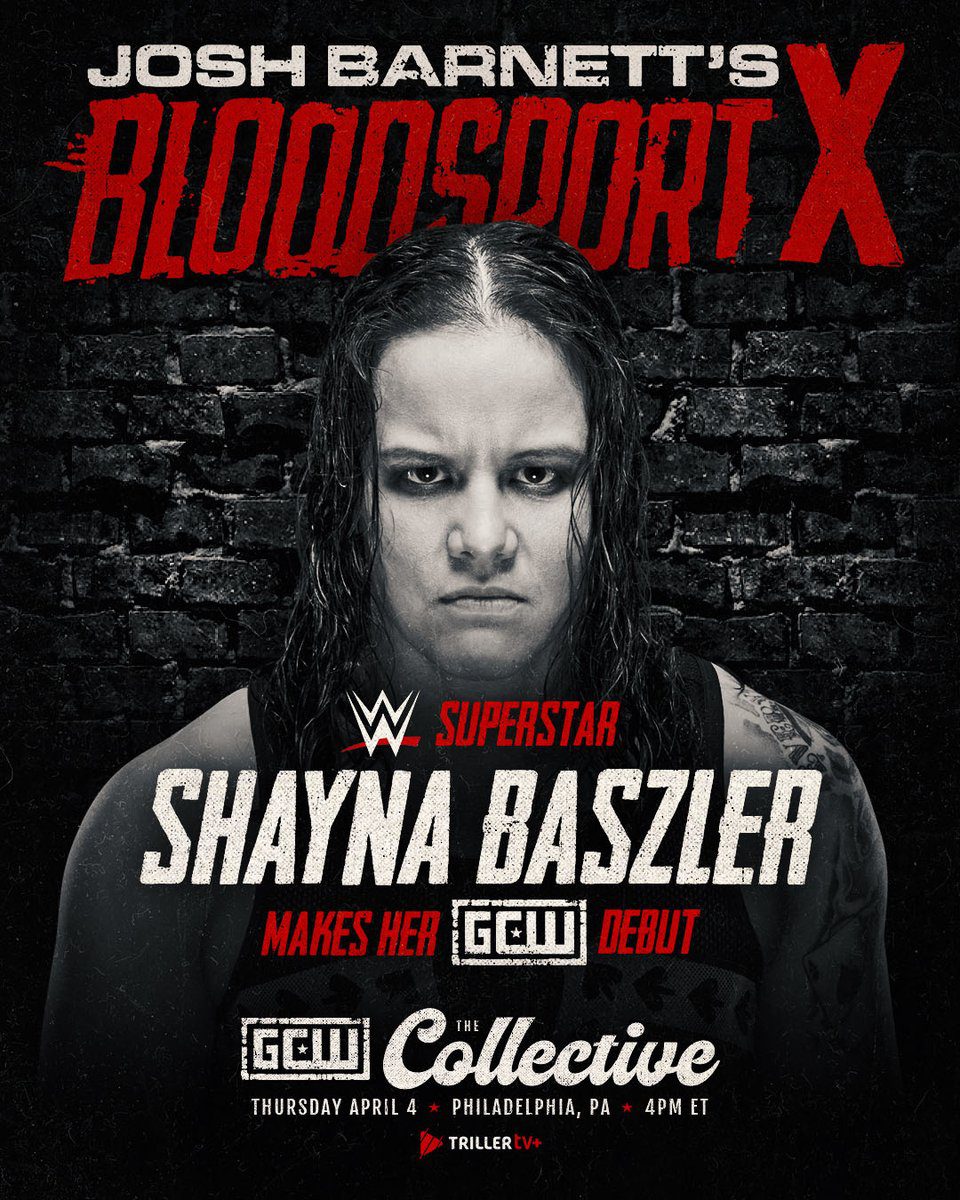 Shayna Baszler Josh Barnett Bloodsport X GCW Debut WrestleMania 40 Weekend