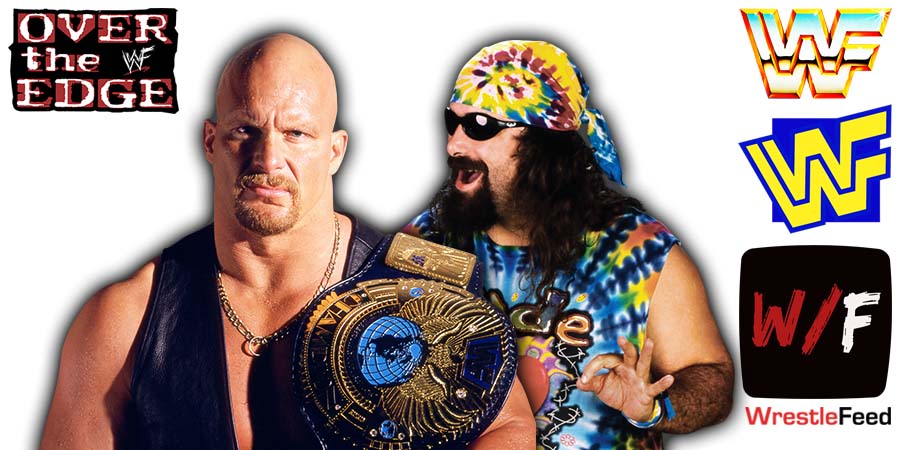 Stone Cold Steve Austin Vs Dude Love Mick Foley Over The Edge 1998 Article Pic History WrestleFeed App