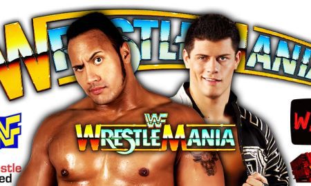 The Rock And Cody Rhodes WrestleMania WWE WWF 10 WrestleFeed App