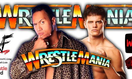 The Rock And Cody Rhodes WrestleMania WWE WWF 7 WrestleFeed App