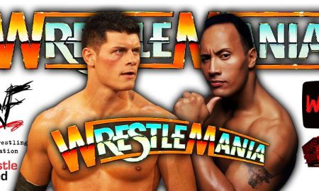 The Rock And Cody Rhodes WrestleMania WWE WWF 8 WrestleFeed App