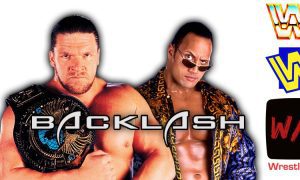 Triple H Vs The Rock Dwayne Johnson Backlash 2001 Article Pic History WrestleFeed App