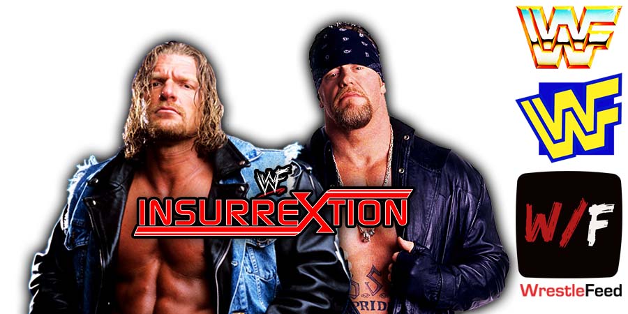 Triple H Vs The Undertaker WWF Insurrextion 2002 Article Pic History WrestleFeed App