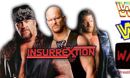 Undertaker Vs Stone Cold Steve Austin Vs Triple H Insurrextion 2001 WWF Article Pic History WrestleFeed App