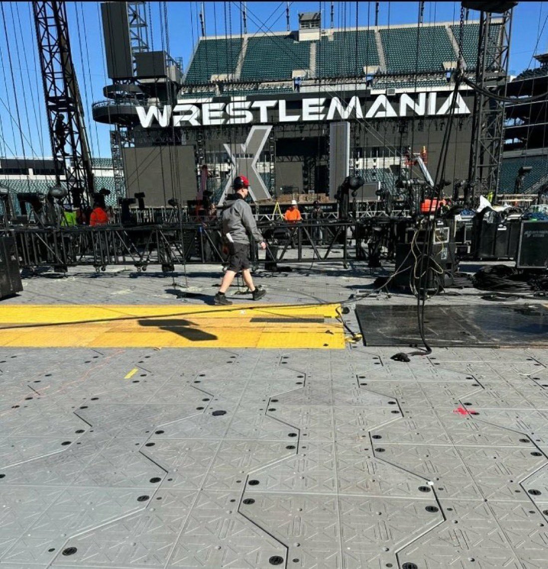 WrestleMania 40 Set Construction Update March 30 2024