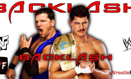 AJ Styles Vs Cody Rhodes Backlash 2024 PLE WWE 4 WrestleFeed App