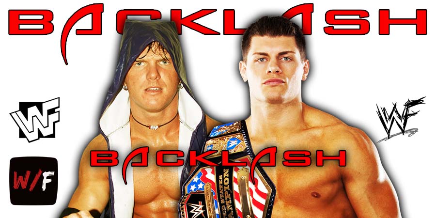AJ Styles Vs Cody Rhodes Backlash 2024 PLE WWE 5 WrestleFeed App