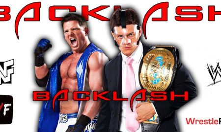 AJ Styles Vs Cody Rhodes Backlash 2024 PLE WWE 6 WrestleFeed App