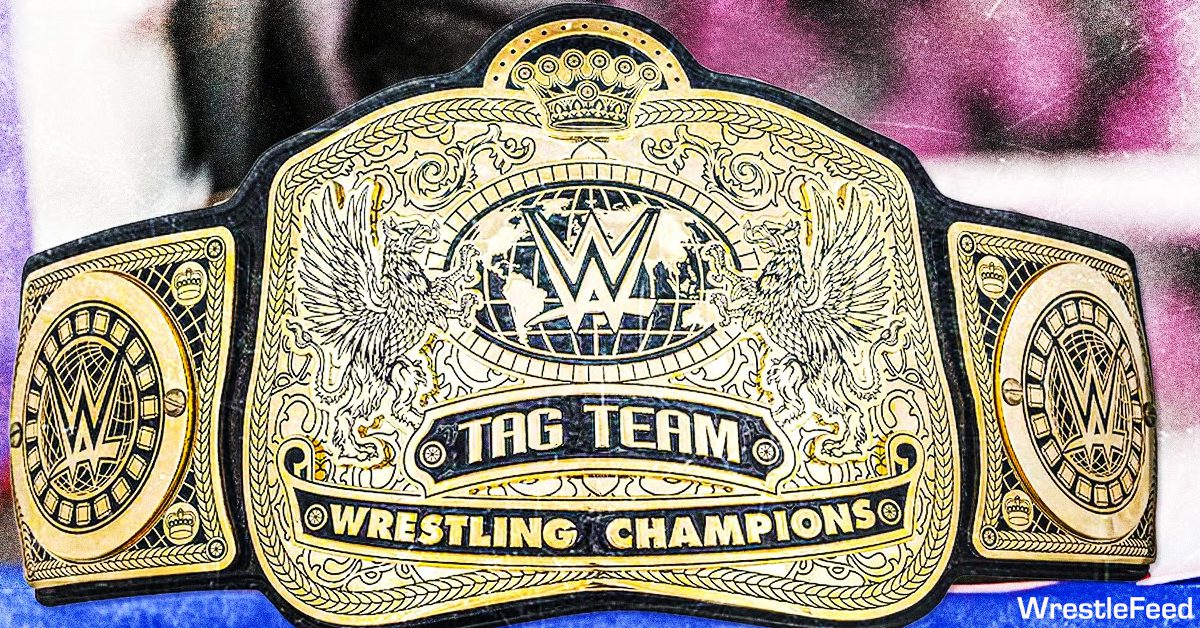 New WWE Tag Team Championship Title Design 2024 WrestleFeed App