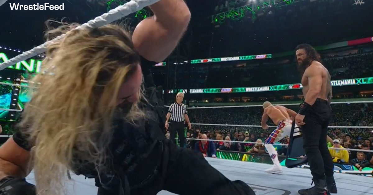 Seth Rollins Roman Reigns Cody Rhodes WrestleMania 40 WrestleFeed App